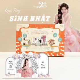 Mô hình lắp ghép quà tặng sinh nhật size 24cm
