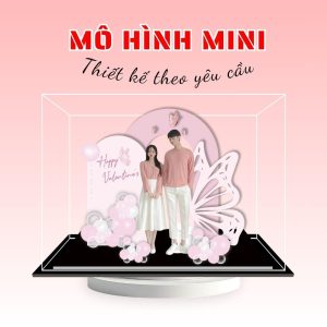 Mô hình lắp ghép Size Mini - Mẫu Mini-04 - Jelly and Jam