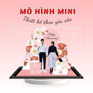 Mô hình lắp ghép Size Mini - Mẫu Mini-05 - Jelly and Jam