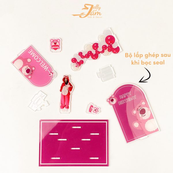 Mô hình lắp ghép quà tặng sinh nhật size 14cm - Ảnh 3