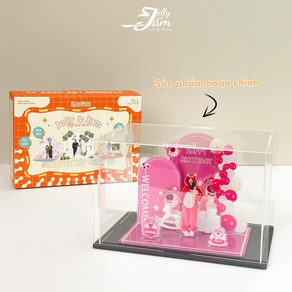 Mô hình lắp ghép quà tặng sinh nhật size 14cm - Ảnh 6