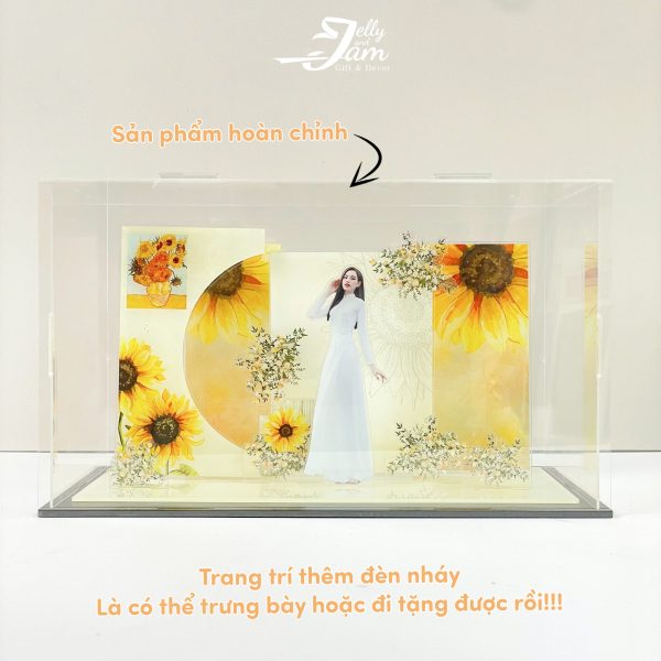 Mô hình lắp ghép quà tặng thầy cô 20/11 size 24cm - Ảnh 6