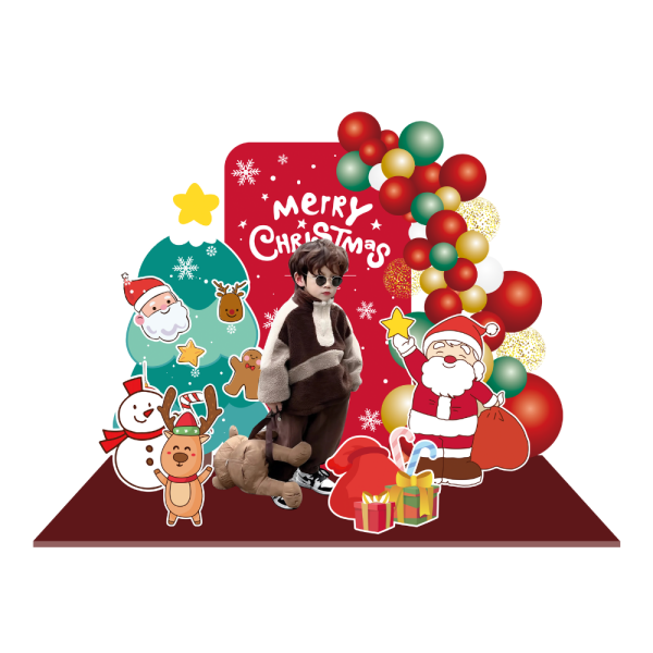 Mô hình lắp ghép quà tặng Noel size mini 14cm - Ảnh 3