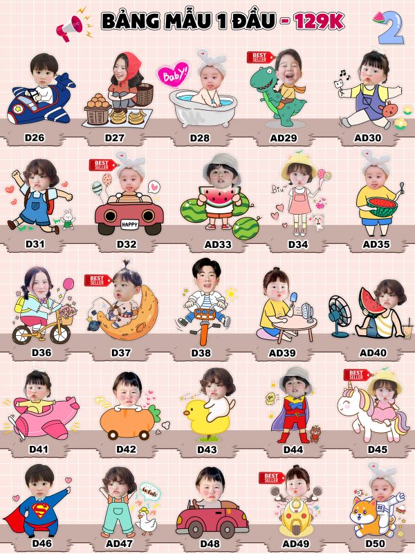 Lắc đầu loại 1 đầu 2D - Ảnh 6