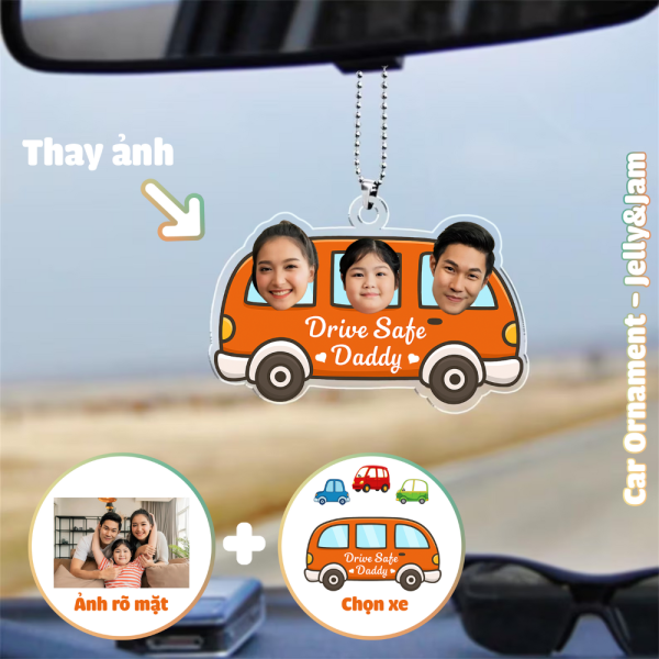 Khánh treo xe trang trí xe hơi thiết kế theo yêu cầu - Car Onament - Ảnh 5