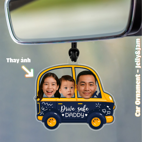 Khánh treo xe trang trí xe hơi thiết kế theo yêu cầu - Car Onament - Ảnh 4