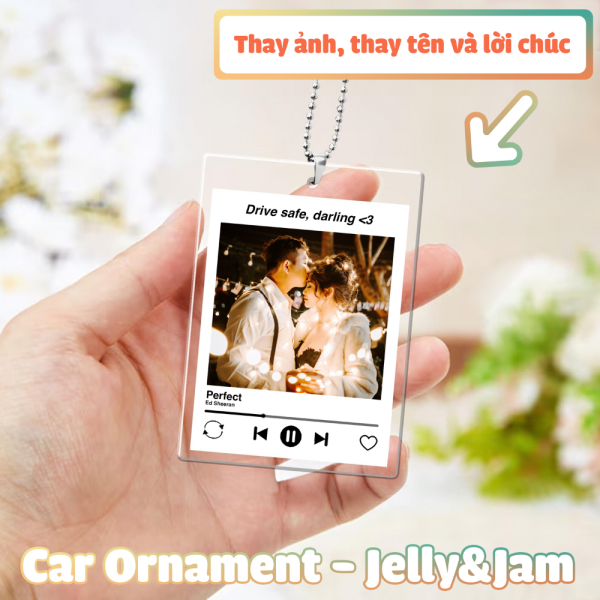 Khánh treo xe trang trí xe hơi thiết kế theo yêu cầu - Car Onament - Ảnh 3