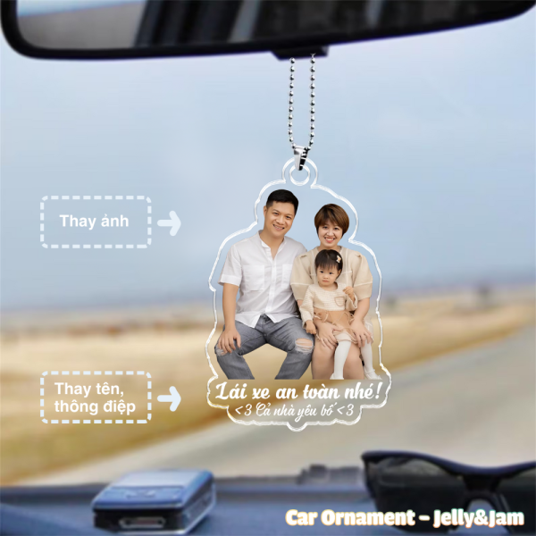 Khánh treo xe trang trí xe hơi thiết kế theo yêu cầu - Car Onament - Ảnh 8