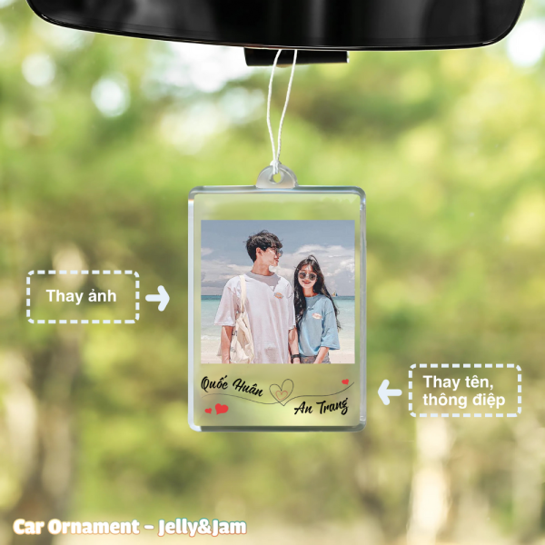 Khánh treo xe trang trí xe hơi thiết kế theo yêu cầu - Car Onament - Ảnh 7