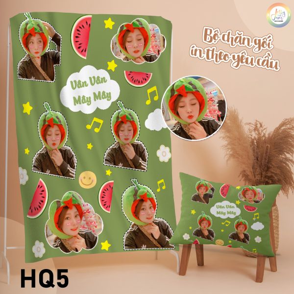 Chăn in theo yêu cầu mẫu hoa quả, trái cây (Có loại mỏng và dày) - Ảnh 11